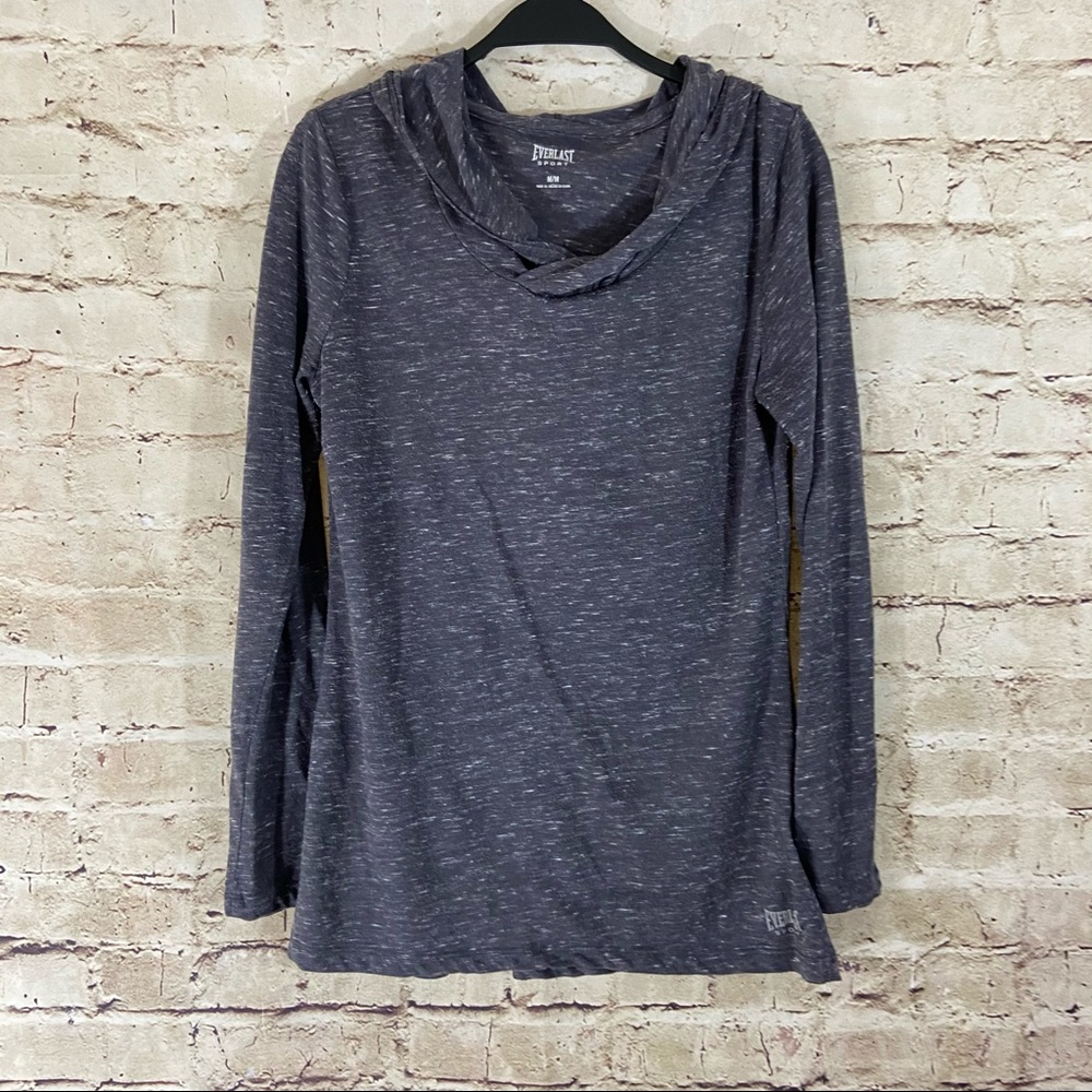 Everlast sport Heather’s gray active hoodie Medium